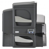 DTC4500E Dual-Sided ID Card Printer with Locking Hoppers
