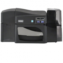 DTC4500E Dual-Sided ID Card Printer with Same Side Card Hoppers
