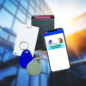 From universities in need of attendance & info storage to corporations needing time cards & mobile credentials for access control, we provide card readers and can pre-program your smart cards so they arrive ready to use.