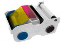 YMCKO Cartridge w/Cleaning Roller - DTC400