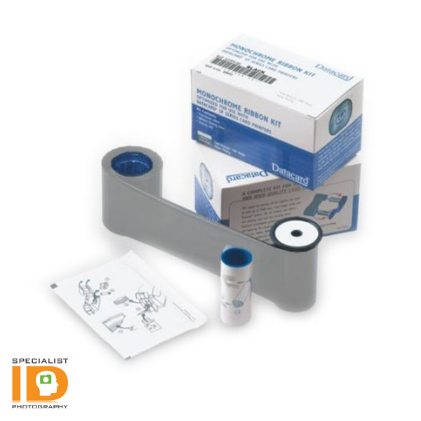 Beresford Company Datacard Metallic Silver Monochrome Ribbon Kit