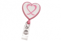 Heart Shape Badge Reel - Lots/100