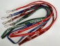 Custom Printed Breakaway Neck Lanyards 3/8 Wide 34 Length Clip Fitting - Min order 250 - More Details