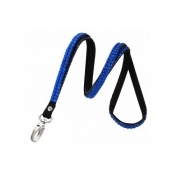 Blue Rhinestone Lanyard
