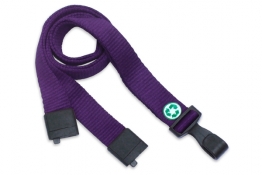 3/8" Flat Earth Friendly Bamboo Lanyard