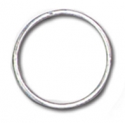 Round-Edge Split Ring, Nickel.  Lot/1000