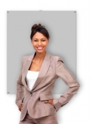 Photo Backdrop Stand with Gray Backdrop