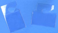Vehicle Holders Horizontal Format O.D. 4-1/4 x 3-7/8  Max Insert 3-3/8 x 2-3/8 - Lot/100